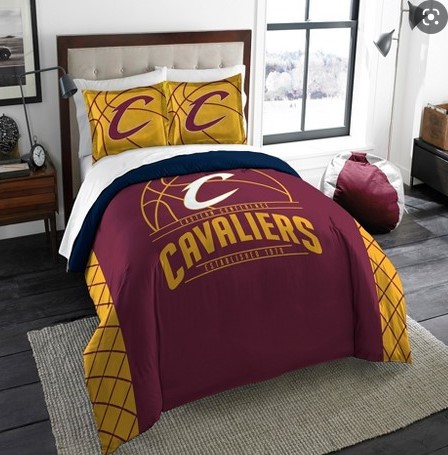 Oversized King Comforters 128x120 Cleveland Cavaliers